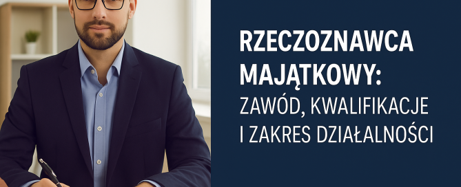 Rzeczoznawca majątkowy: zawód, kwalifikacje i zakres działalności
