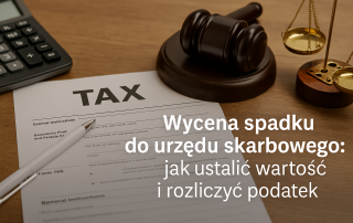 Wycena spadku do urzędu skarbowego: jak ustalić wartość i rozliczyć podatek