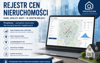 rejestr cen nieruchomości