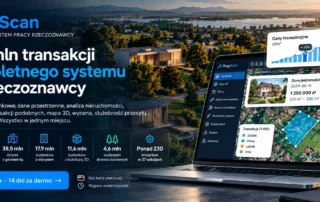 PropScan — kompletny system pracy rzeczoznawcy majątkowego, 9,5 mln transakcji i ponad 230 kryteriów wyszukiwania